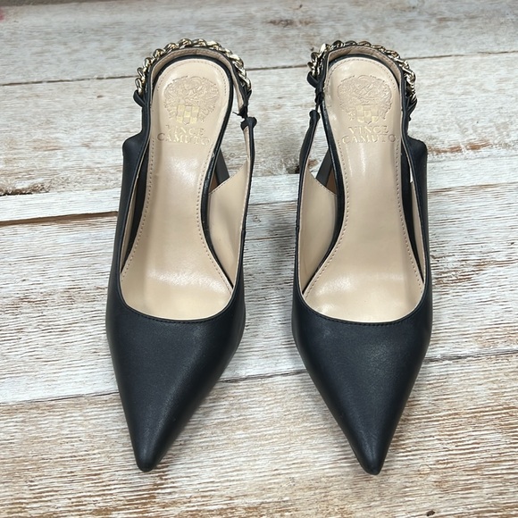 Vince Camuto Sirnicki Closed Toe Sling Back Heel - Picture 2 of 5